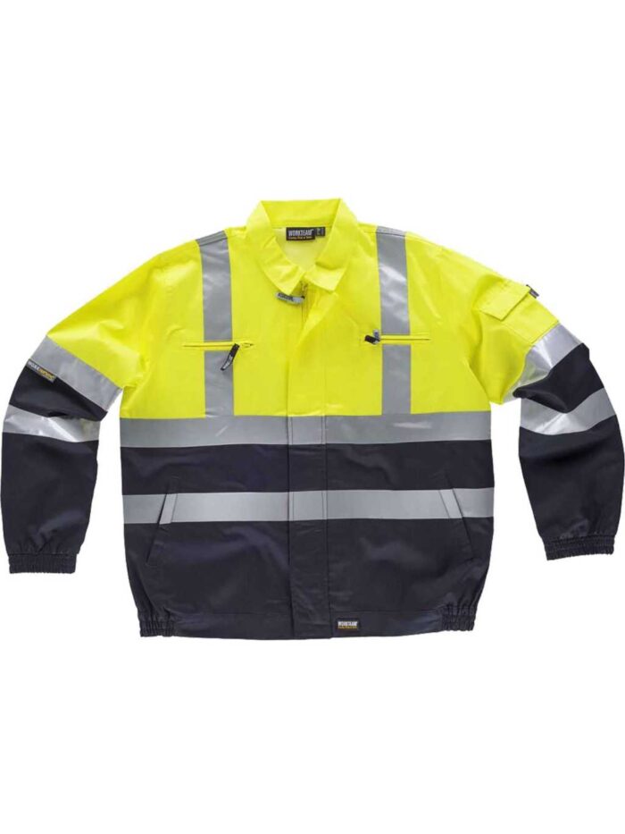 WorkTeam Cazadora combinada Alta Visibilidad con Cintas Reflectantes. EN471. Hombre