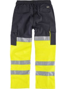 WorkTeam Pantalón Combinado Alta Visibilidad con Cintas Reflectantes. EN471. Hombre