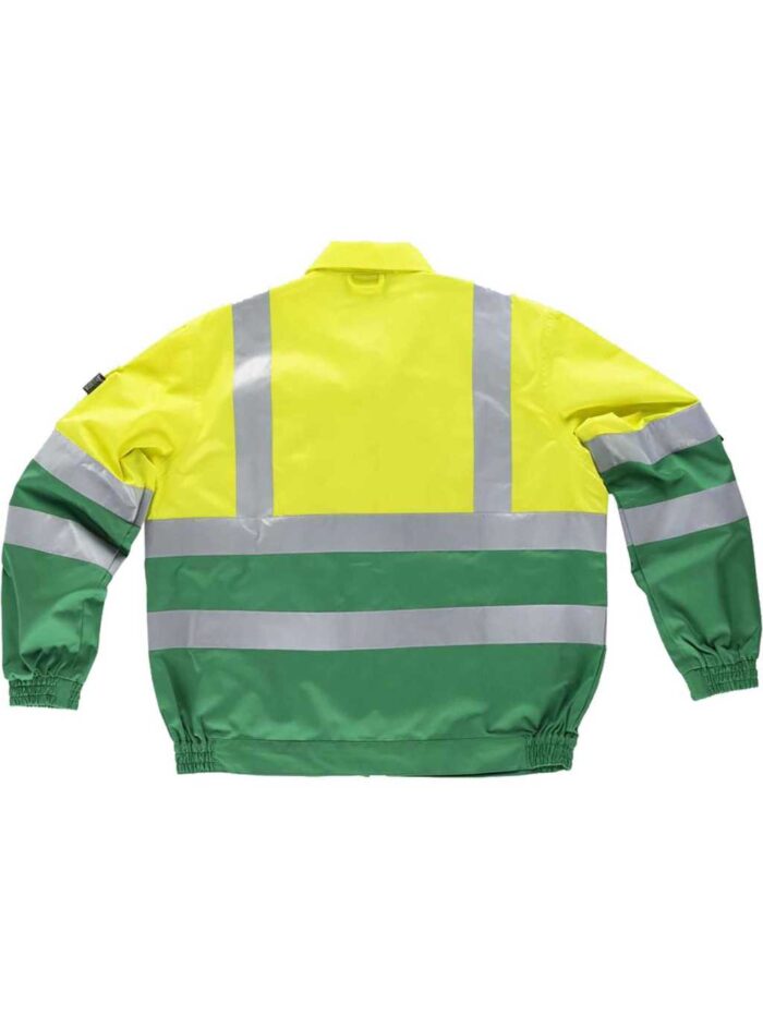 WorkTeam Cazadora combinada alta visibilidad con cintas reflectantes. EN471. Hombre