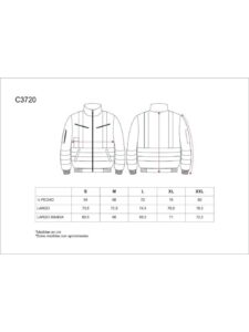 WorkTeam Cazadora Piloto alta visibilidad con cintas reflectantes. Mangas desmontables. EN471. Hombre
