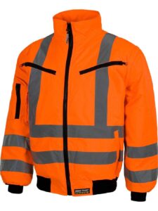 WorkTeam Cazadora Piloto alta visibilidad con cintas reflectantes. Mangas desmontables. EN471. Hombre - Imagen 2