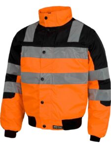 WorkTeam Cazadora Piloto combinada con cierre de cremallera, capucha, mangas desmontables.Bandas reflectantes Hombre - Imagen 3