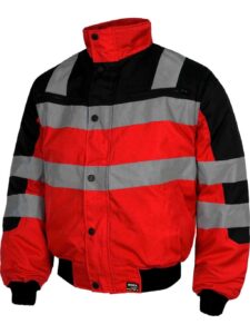 WorkTeam Cazadora Piloto combinada con cierre de cremallera, capucha, mangas desmontables.Bandas reflectantes Hombre - Imagen 2