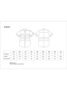 WorkTeam Camisa Manga Corta de ALTA VISIBILIDAD, con Cintas Reflectantes. Hombre