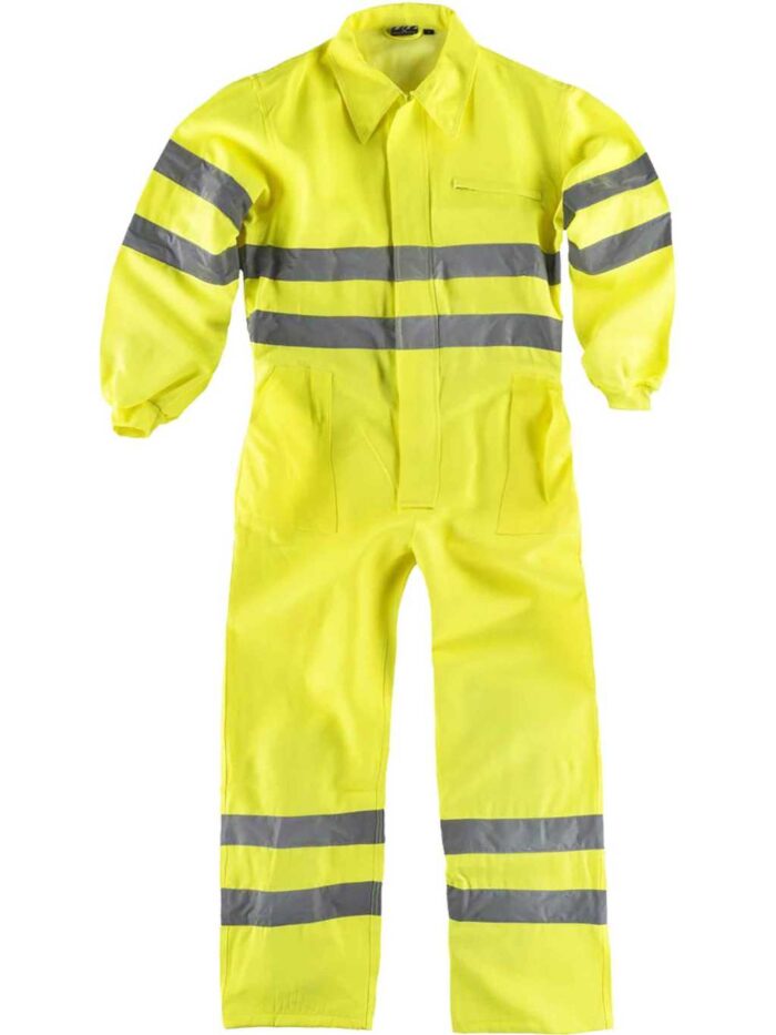 WorkTeam Buzo Alta Visibilidad con Cintas Reflectantes.