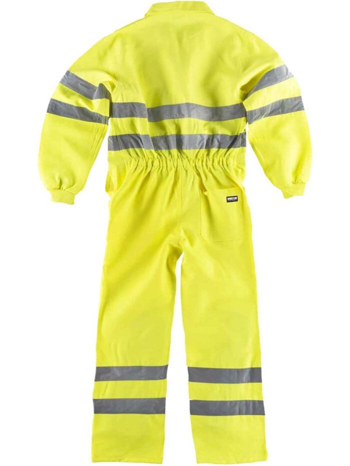 WorkTeam Buzo Alta Visibilidad con Cintas Reflectantes.