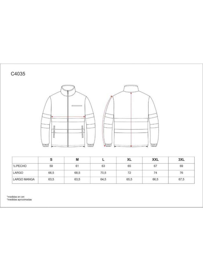 WorkTeam Forro Polar Alta Visibilidad Cierre de Cremallera, 2 Cintas en Pecho, Espalda y Mangas. EN ISO 20471:2013 Unisex