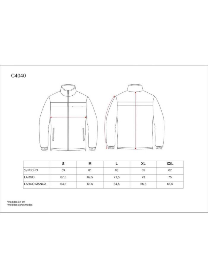 WorkTeam Forro Polar Alta Visibilidad con Cremallera y Cintas Reflectantes. Unisex