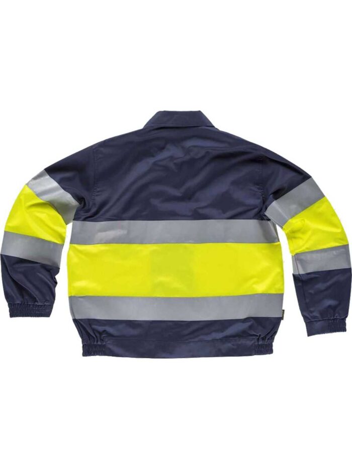 WorkTeam Cazadora con 2 cintas de Alta Visibilidad y Reflectante. EN471. Hombre