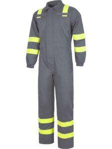 WorkTeam Buzo Ignífugo y Antiestático, con Cintas. EN11611, EN11612, EN1149. Hombre - Imagen 2