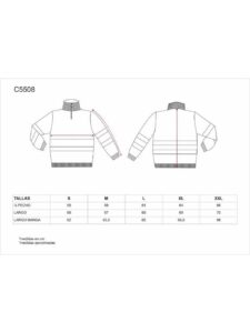 WorkTeam Jersey Media Cremallera de Alta Visibilidad con Cintas Reflectantes. Hombre