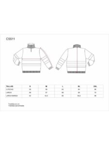 WorkTeam Jersey Media Cremallera Combinado de Alta Visibilidad con Cintas Reflectantes Unisex
