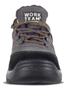 WorkTeam Zapato de seguridad, trabajo, antiestático, resistente al deslizamiento, perforación, hidrocarburos , puntera antiimpactos. Detalles reflectantes. Unisex