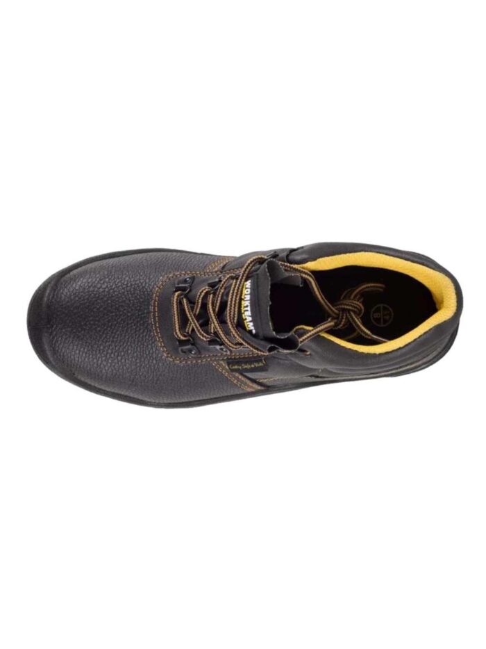 WorkTeam Bota de Seguridad de Piel hidrofugada con Cordones. Suela PU bidensidad. Puntera y Plantilla de Acero. Hombre - Imagen 4