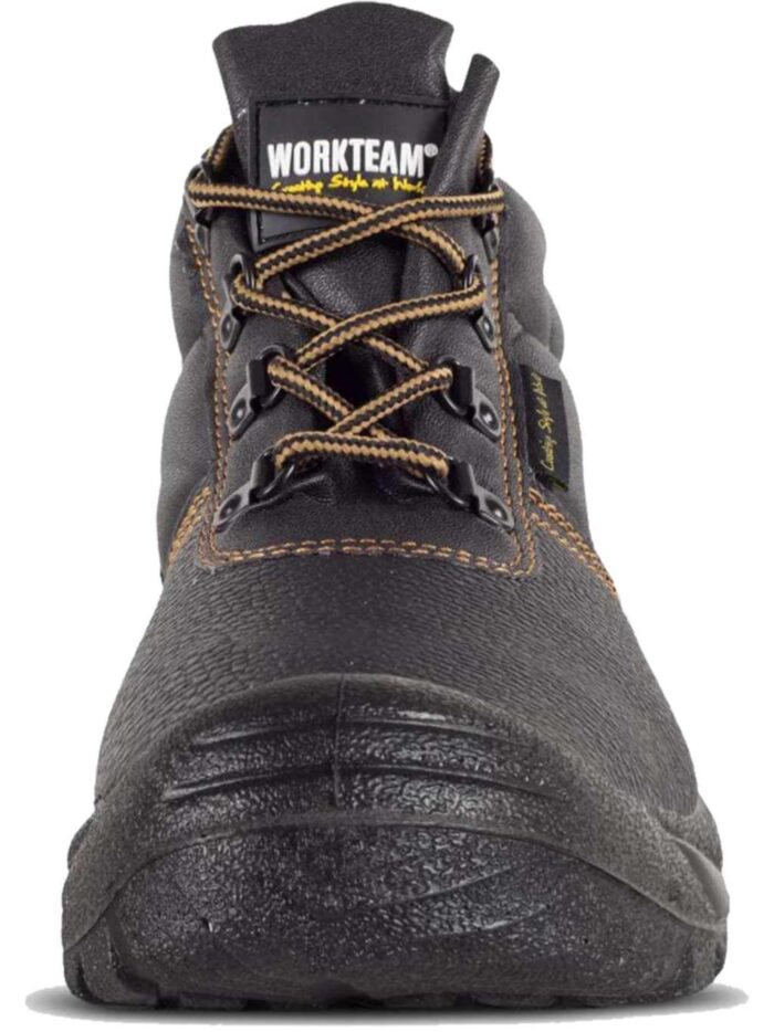WorkTeam Bota de Seguridad de Piel hidrofugada con Cordones. Suela PU bidensidad. Puntera y Plantilla de Acero. Hombre - Imagen 3