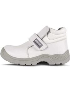 WorkTeam Bota de microfibra sin cordones, especial alimentación. Puntera de acero anti impactos. Unisex
