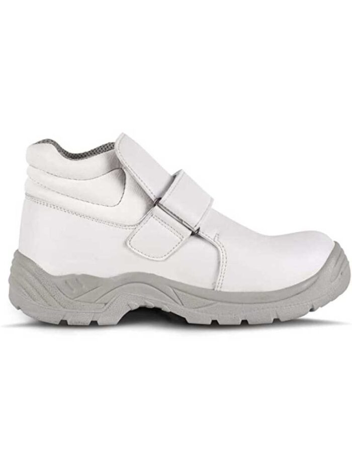 WorkTeam Bota de microfibra sin cordones, especial alimentación. Puntera de acero anti impactos. Unisex - Imagen 2