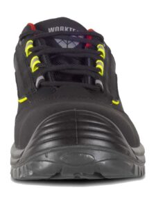 Workteam Zapato de seguridad, trabajo, antiestático, resistente al deslizamiento, perforación, hidrocarburos y absorción de agua,  puntera antiimpactos. Detalles reflec y de alta visibilidad. Unisex