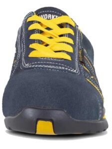 WorkTeam Zapato de Seguidad de Serraje, Suela Goma, Puntera no Metálica Anti Impacto y Plantilla Textil Antiperforación - Imagen 4