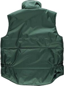 WorkTeam Chaleco Tejido Oxford, Acolchado, Multibolsillos. Hombre