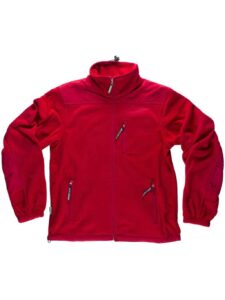 WorkTeam Forro Polar con Cierre de Cremallera y Refuerzos en Hombros y Codos. Hombre