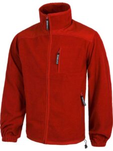 WorkTeam Forro Polar con Cierre de Cremallera y Refuerzos en Hombros y Codos. Hombre