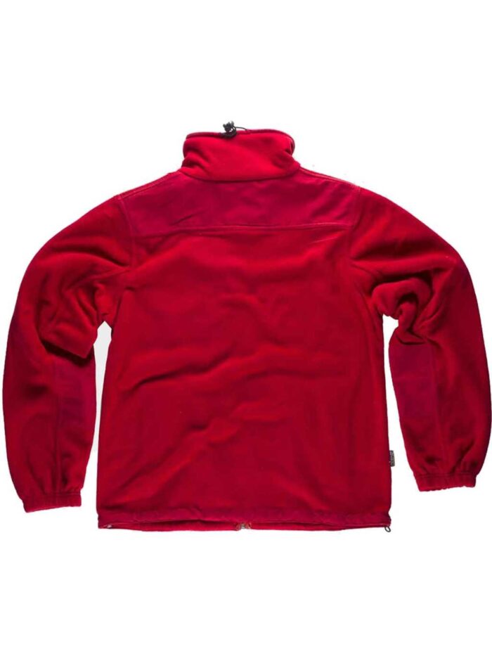 WorkTeam Forro Polar con Cierre de Cremallera y Refuerzos en Hombros y Codos. Hombre