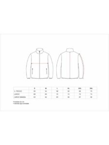 Workteam Forro Polar con Cierre de Cremallera. Ideal para Frío (280 g/m2). Unisex