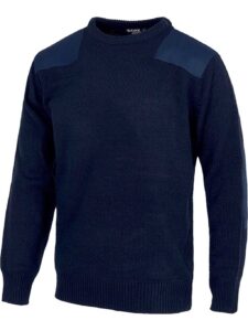 WorkTeam Jersey de Cuello Redondo con Refuerzos en Hombros y Codos. Unisex