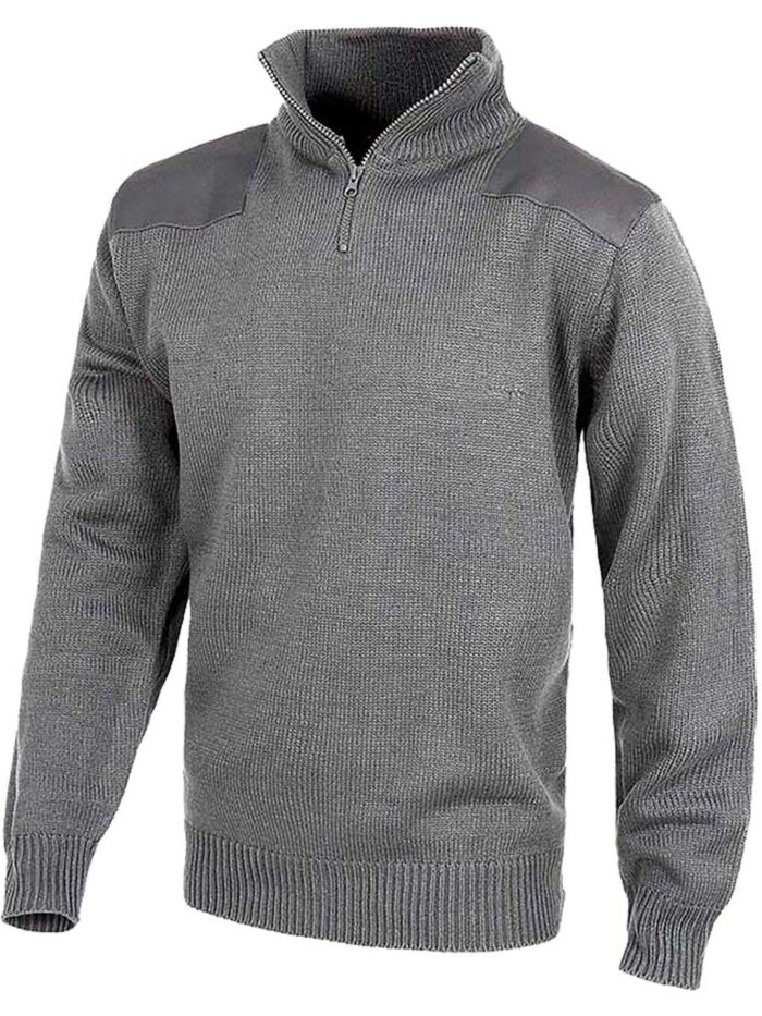 WorkTeam Jersey de Media Cremallera con Refuerzos en Hombros y Codos. Unisex - Imagen 2