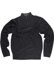 WorkTeam Jersey de Punto Fino. Cuello Alto con Cierre de Cremallera. Cintura y Puños Elásticos. - Imagen 3