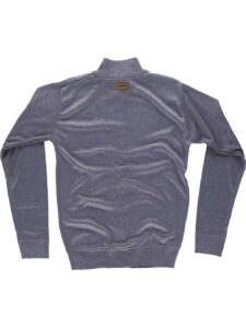 WorkTeam Chaqueta de Punto Fino con Cierre de Cremallera. Cuello Alto. Cintura y Puños Elásticos.