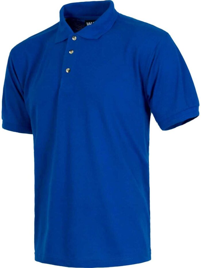 WorkTeam Polo Manga Corta en tejido piqué, sin Bolsillo, tejido fresco y poroso para adecuada ventilación. Hombre - Imagen 2