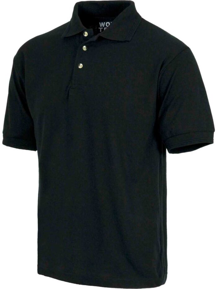 WorkTeam Polo Manga Corta en tejido piqué, sin Bolsillo, tejido fresco y poroso para adecuada ventilación. Hombre - Imagen 3