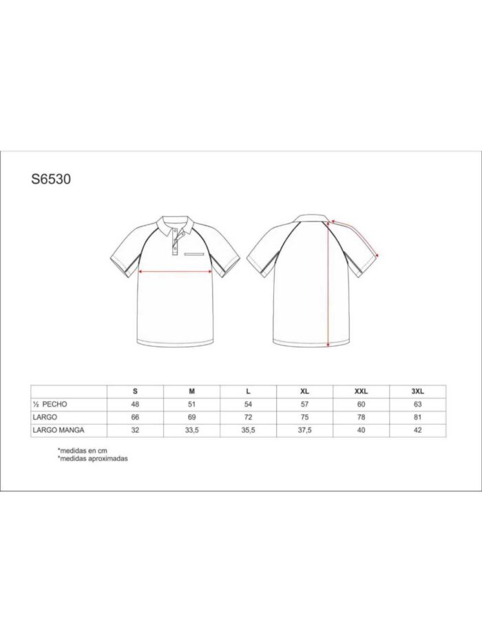 WorkTeam Polo combinado de manga corta en tejido técnico, bolso de pecho, deportivo, ligero, transpirable y de secado rápido.  Hombre