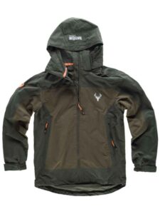 WorkTeam Chaqueta Caza, Pesca y Tiempo Libre Impermeable combinada, con 2 Bolsillo Laterales, con Capucha. Costuras Termoselladas. Unisex