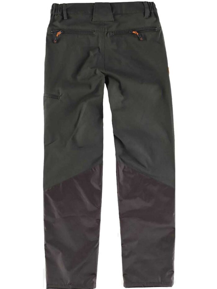 WorkTeam Pantalón caza con refuerzos en las rodillas a contraste. Unisex