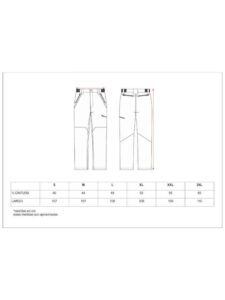 WorkTeam Pantalón Caza y Pesca workshell Combinado con Motivos Vegetales. Dos Bolsos de Abertura Inclinada en los costados y un Bolso Lateral, Todos Hombre - Imagen 5