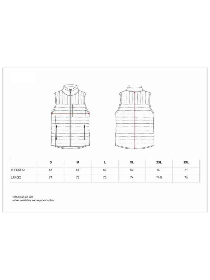 WorkTeam Chaleco Caza y Pesca Acolchado estampado Camuflaje, con 2 Bolsillos Laterales. Bolsa Transporte. - Imagen 3