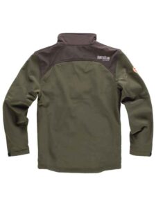 WorkTeam Cazadora Caza, Pesca, Tiempo Libre. Softshell con Dos Bolsillos Laterales, combinada. Unisex - Imagen 2