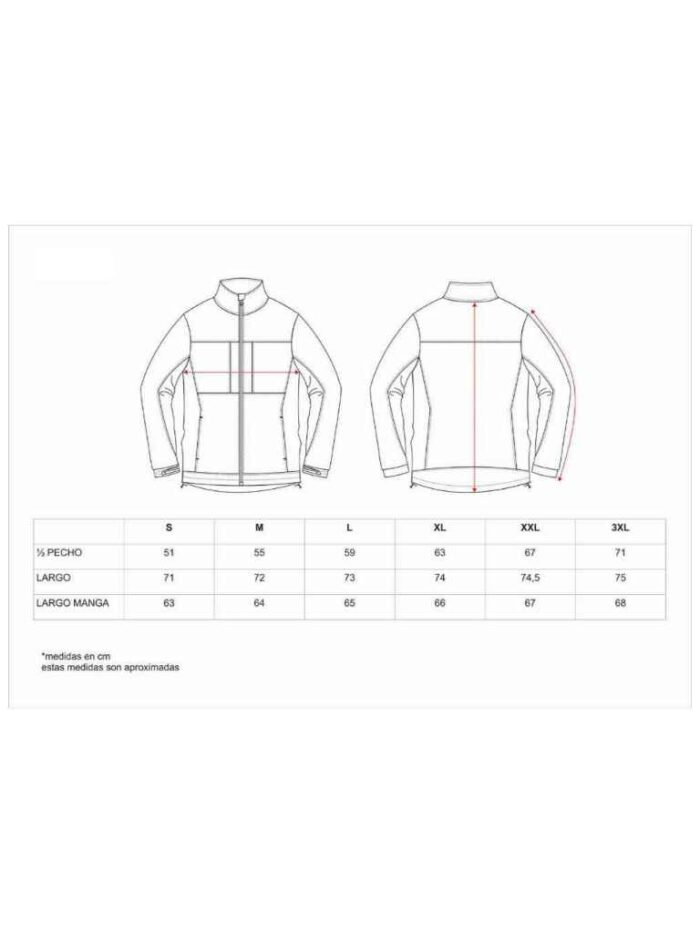 Work Team Cazadora Caza, Pesca, Tiempo Libre, etc, Softshell combinada con canesús. Cuello Alto y cubrecosturas Interior. Cierre de Cremallera de Nylon. Solapa Protector - Imagen 4