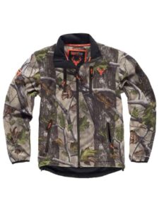 WorkTeam Cazadora Caza y Pesca workshell con Estampado, con 2 Bolsillos Laterales y 2 Bolsillos en Pecho.