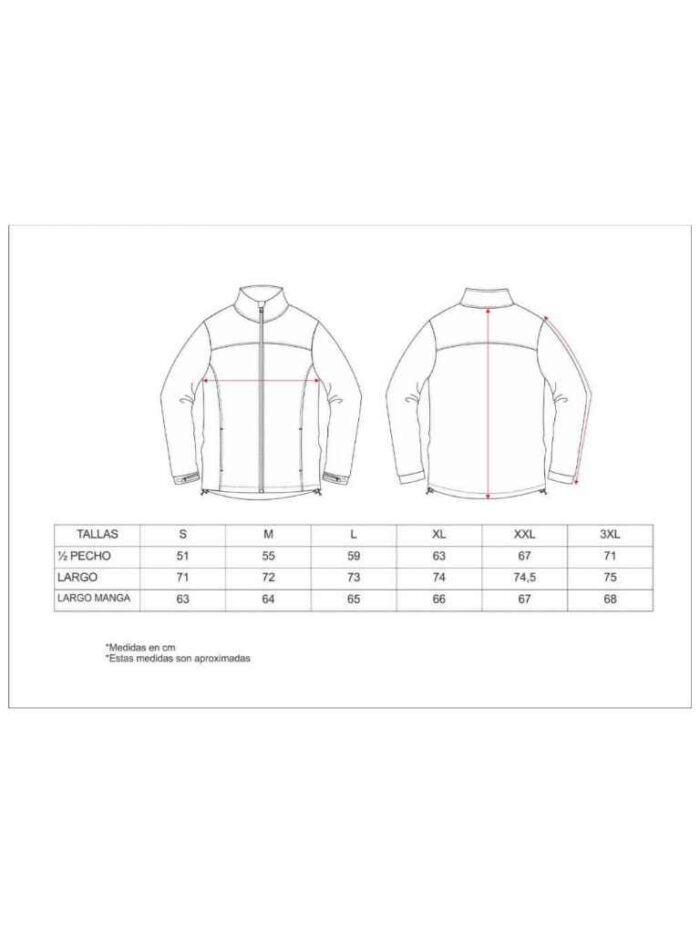 WorkTeam Chaqueta Caza y Pesca workshell Estampada con Motivos Vegetales, con canesús y costadillos a Contraste. Cuello Alto y cubrecosturas Interior Hombre - Imagen 5