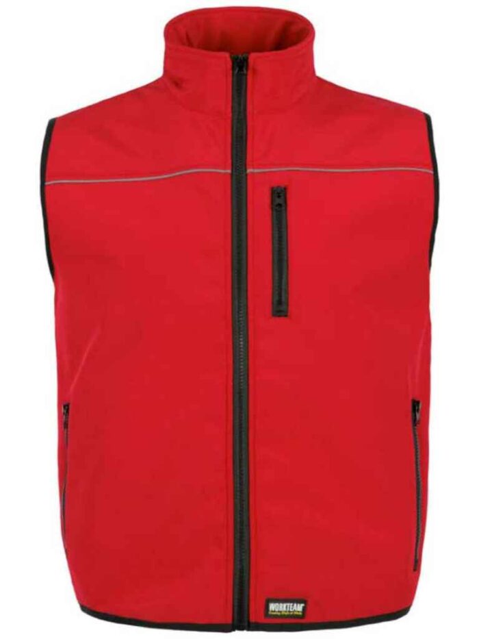 WorkTeam Chaleco Softshell Aire Libre Liso - Imagen 8