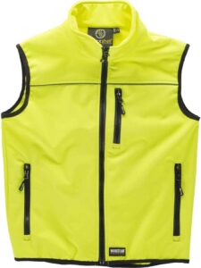 WorkTeam Chaleco workshell de Alta Visibilidad. Hombre
