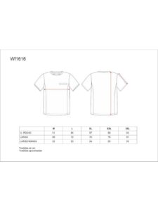Camiseta Técnica de trabajo WorkTeam WF1616