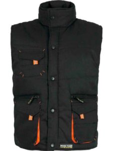 WorkTeam Chaleco Linea 6 Acolchado Multibolsillos con Detalles Combinados. Hombre - Imagen 2