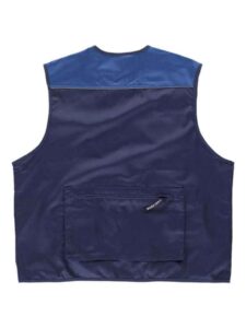 WorkTeam Chaleco Linea 8 Tipo Safari Combinado, Multibolsillos, Vivo Reflectante. Hombre - Imagen 3