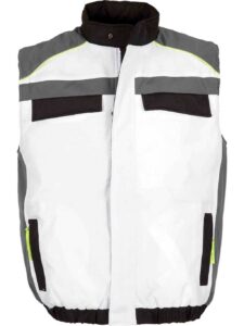 WorkTeam Chaleco Linea 5 Acolchado con Cierre Cremallera Combi 3 Colores, Vivos Reflectantes. - Imagen 3
