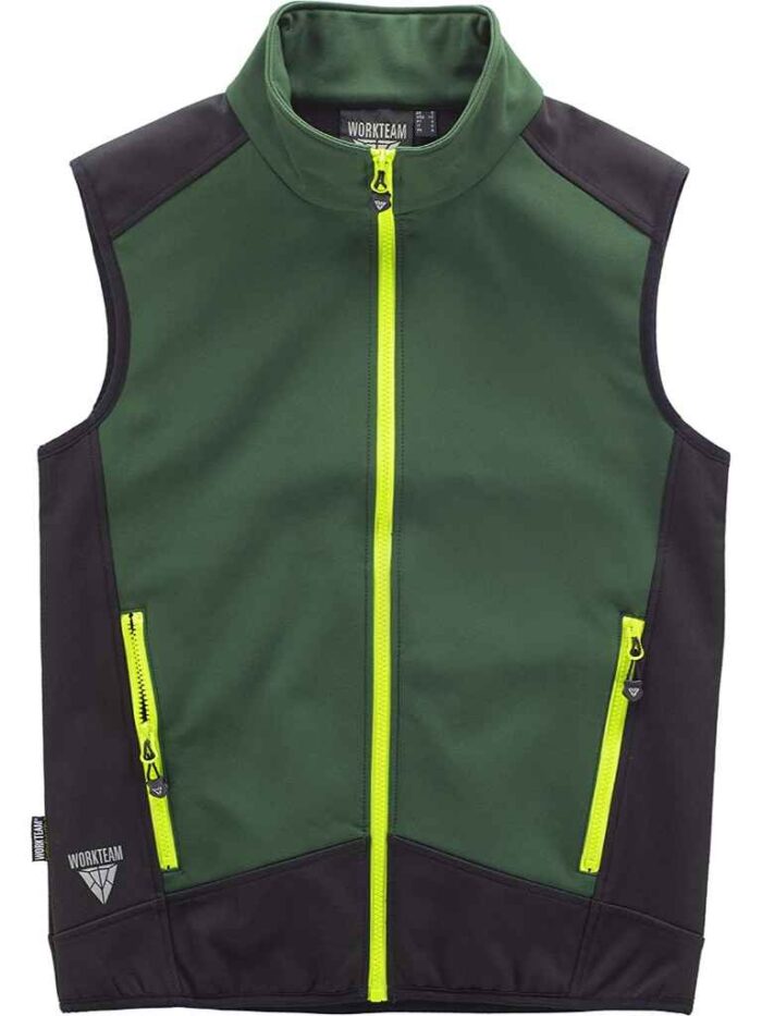 WorkTeam Chaleco Softshell Combinado Aire Libre Hombre - Imagen 5